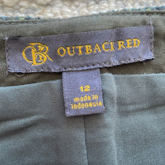 Wool Blend Mini Skirt, Size 12 - Picture 3 of 5